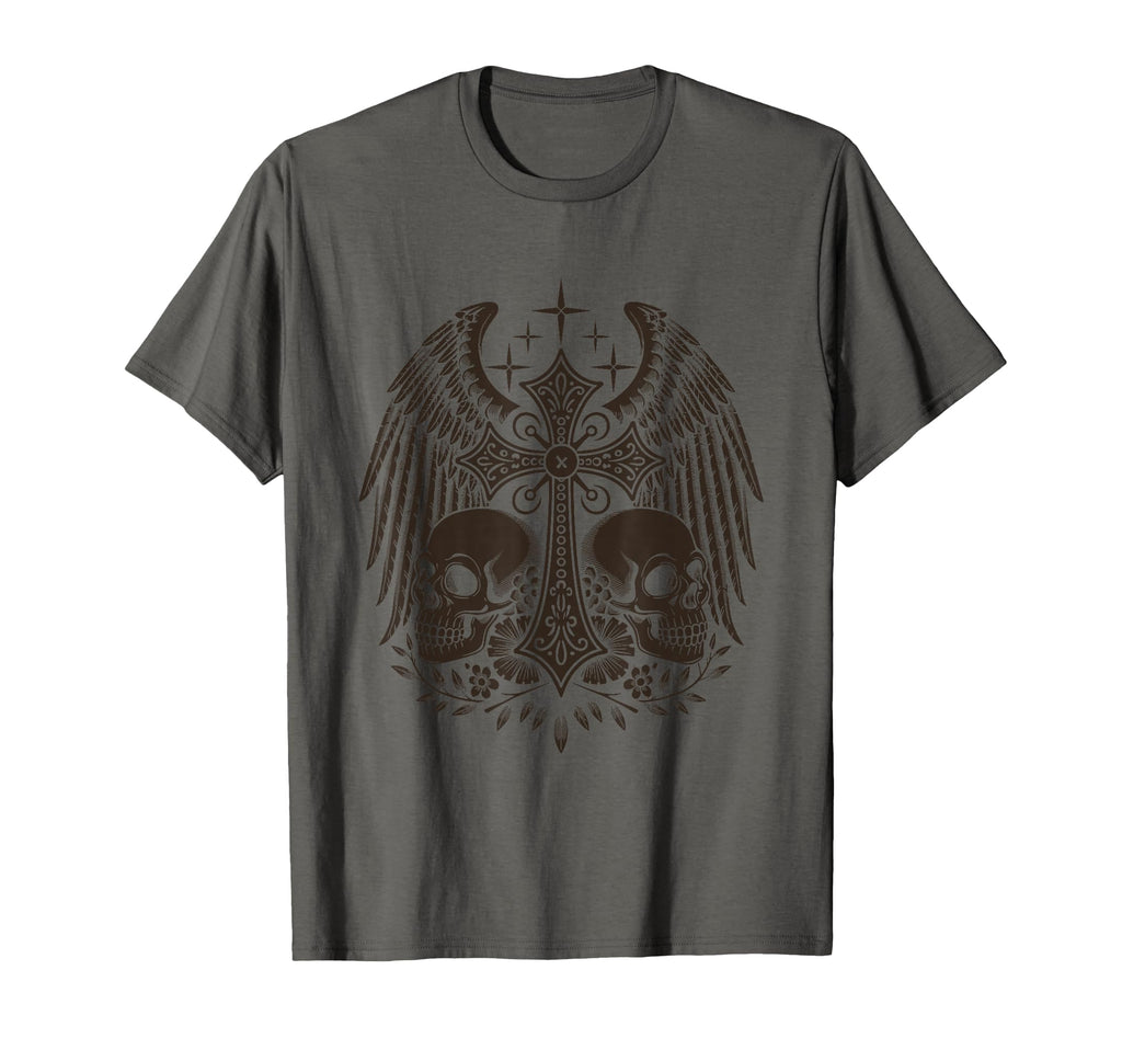 Y2K Grunge Aesthetic Alt Goth Skull T-Shirt - Unique Graphic for Adults - T-Shirt, Sweatshirt, Hoodie