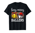 Busy Raising Ballers Baseball T-Shirt - Custom Art Print for Adults - T-Shirt, Sweatshirt, Hoodie