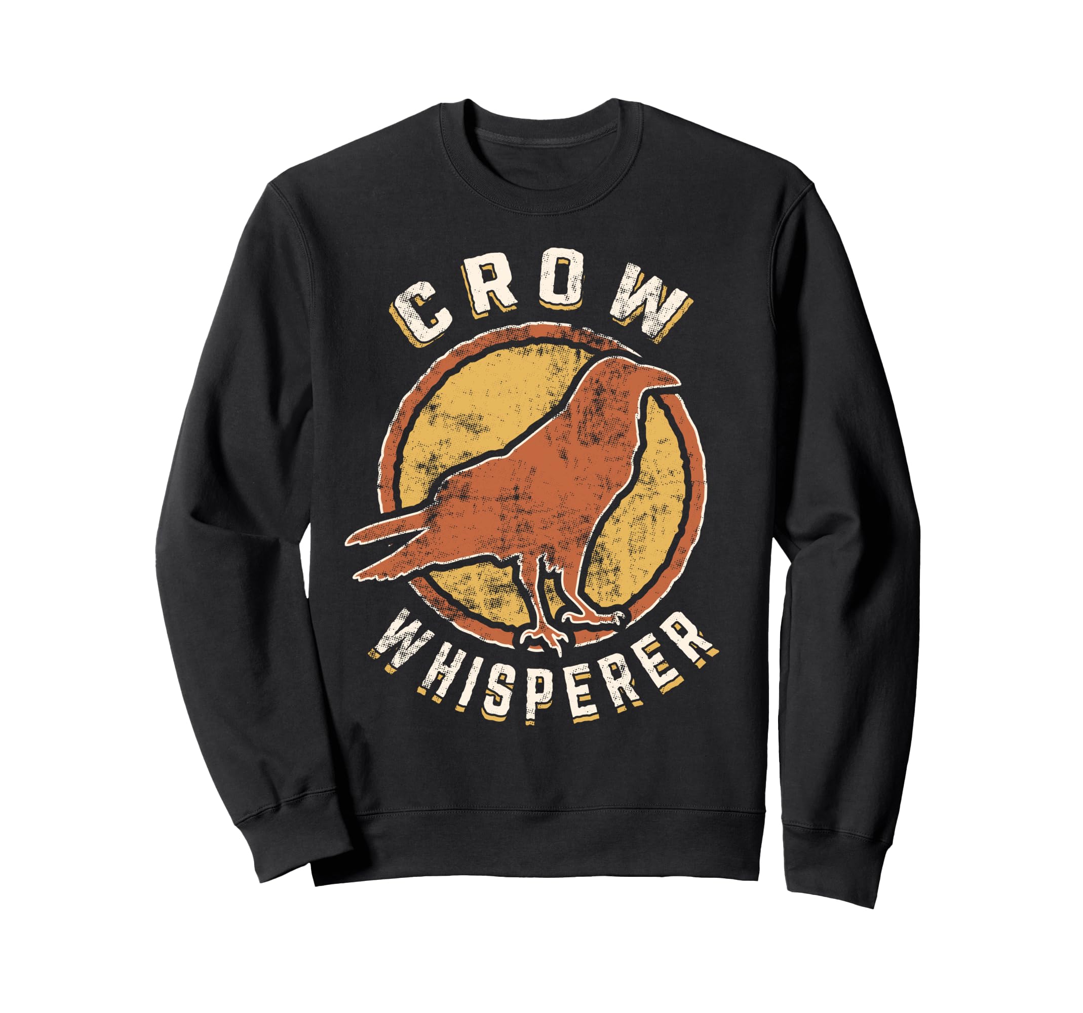 Crow Whisperer Animal Love Sweatshirt - Unique Graphic Unisex - T-Shirt, Sweatshirt, Hoodie