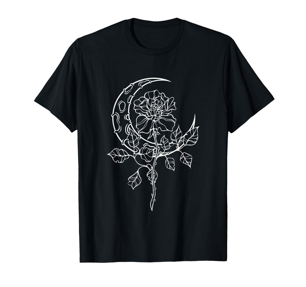 Goth Y2K Emo Alt Fairy Grunge Flower Rose T-Shirt - Unique Graphic Unisex - T-Shirt, Sweatshirt, Hoodie