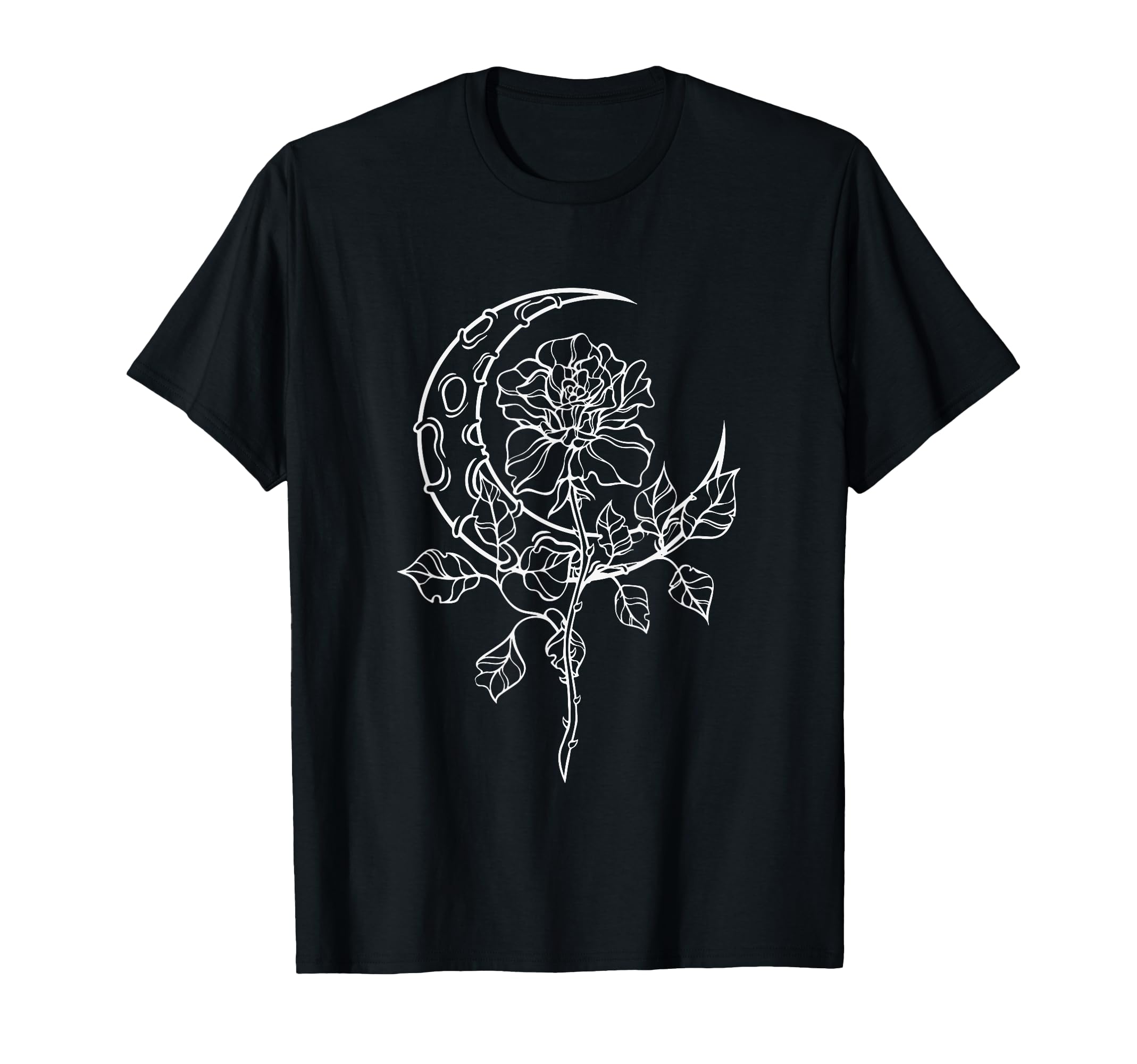 Goth Y2K Emo Alt Fairy Grunge Flower Rose T-Shirt - Unique Graphic Unisex - T-Shirt, Sweatshirt, Hoodie