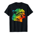 Cheetah Colorful Rainbow T-Shirt - Aesthetic Graphic for Adults - T-Shirt, Sweatshirt, Hoodie