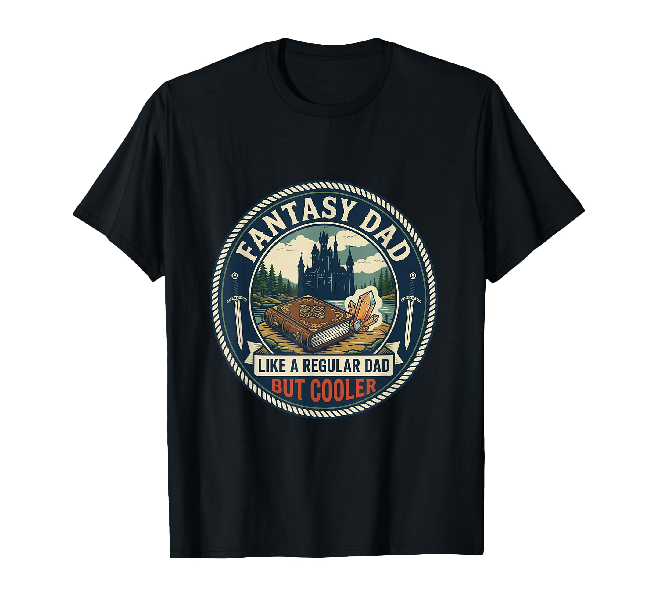 Funny Fantasy Dad Gamer Rpg T-Shirt - Casual Everyday Wear for Adults - T-Shirt, Sweatshirt, Hoodie