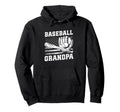 Baseball Grandpa Flag Hoodie - Casual Everyday Wear Unisex - T-Shirt, Sweatshirt, Hoodie