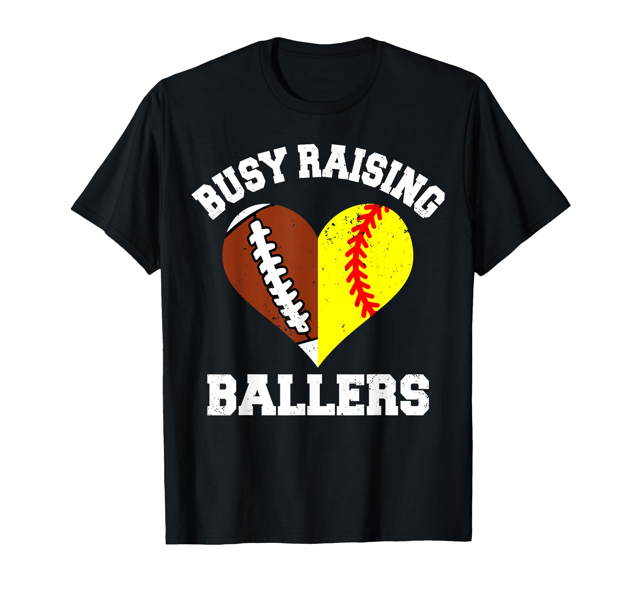 Busy Raising Ballers Football T-Shirt - Custom Art Print Men Women - T-Shirt, Sweatshirt, Hoodie