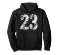 Baseball Softball Mom 23 Number 23 Hoodie - Graphic Print Unisex - T-Shirt, Sweatshirt, Hoodie