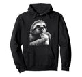 Sloth Drinking Iced Coffee Funny Animal Hoodie - Novelty Apparel Unisex - T-Shirt, Sweatshirt, Hoodie