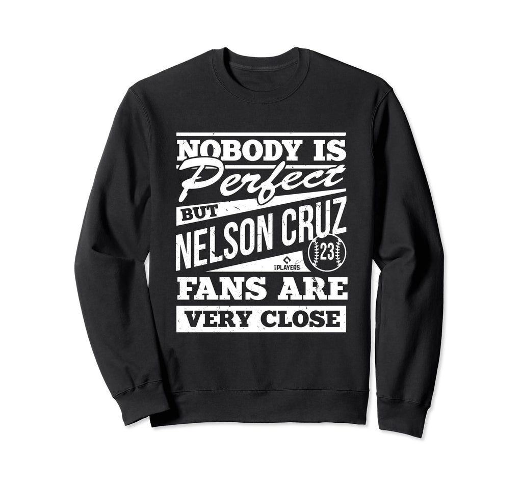 Nobody Is Nelson Cruz Fans Funny Sweatshirt - Trendy Graphic Men Women - T-Shirt, Sweatshirt, Hoodie