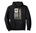 American Flag Proud Baseball Coach Dad Hoodie - Unique Graphic Men Women - T-Shirt, Sweatshirt, Hoodie