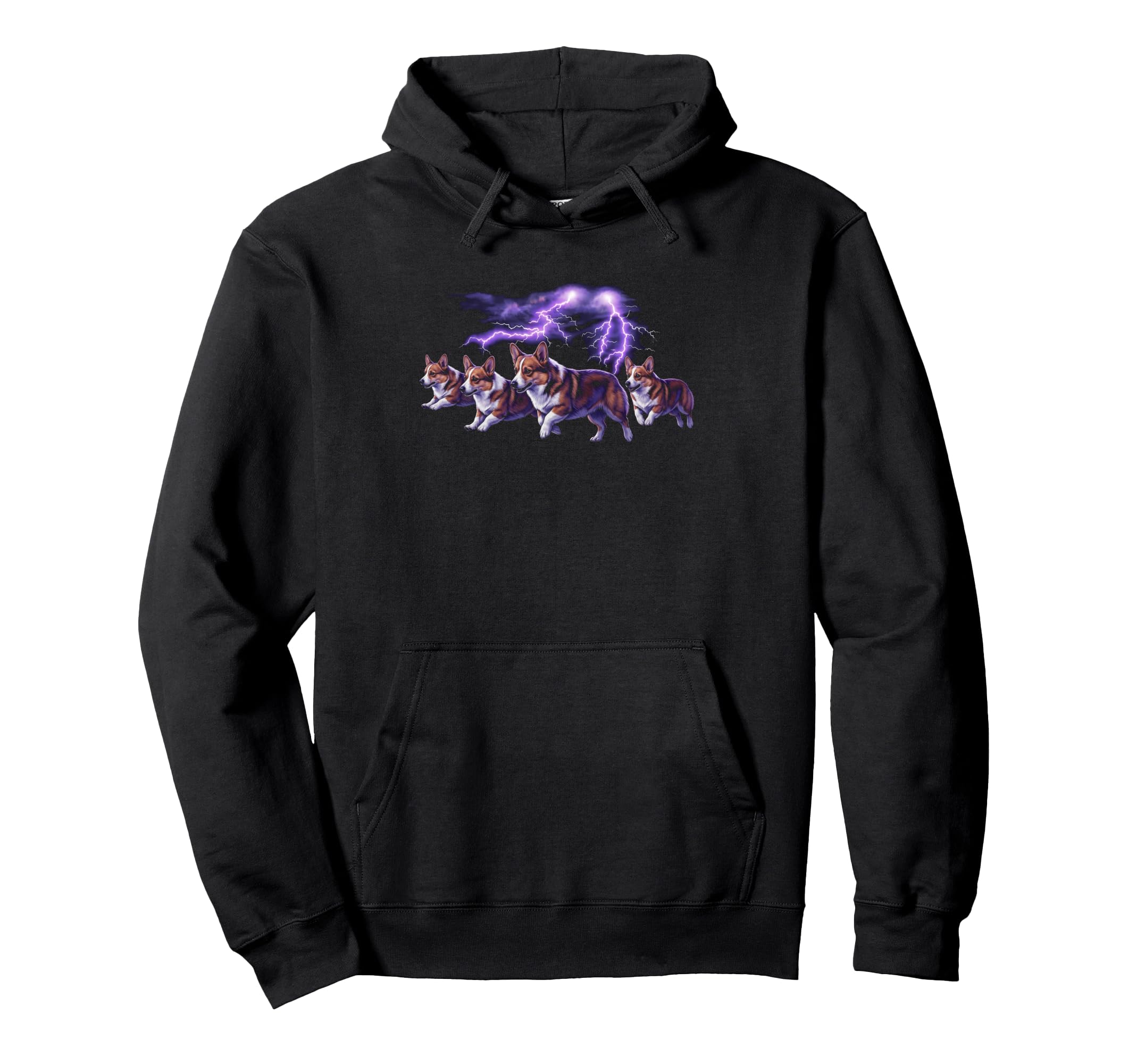 Corgi 90S Dog Lover 80S Corgi Owner Hoodie - Trendy Graphic Men Women - T-Shirt, Sweatshirt, Hoodie