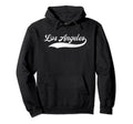 Distressed Los Angeles California La Hoodie - Aesthetic Graphic for Adults - T-Shirt, Sweatshirt, Hoodie