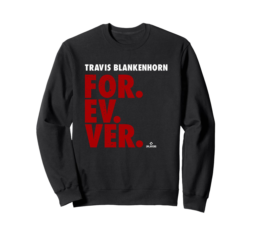 Forever Baseball Travis Blankenhorn Sweatshirt - Trendy Graphic Men Women - T-Shirt, Sweatshirt, Hoodie