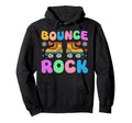 Roller Skating Skate 1970S Bounce Rock Hoodie - Aesthetic Graphic Unisex - T-Shirt, Sweatshirt, Hoodie