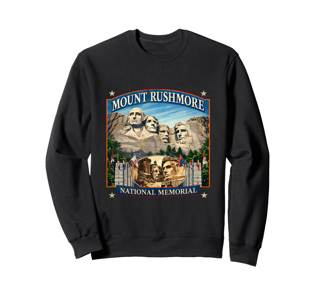 Mount Rushmore National Park Travel Sweatshirt - Unique Graphic for Adults - T-Shirt, Sweatshirt, Hoodie