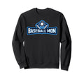 Proud Baseball Mom Sweatshirt - Fun Novelty Design Unisex - T-Shirt, Sweatshirt, Hoodie
