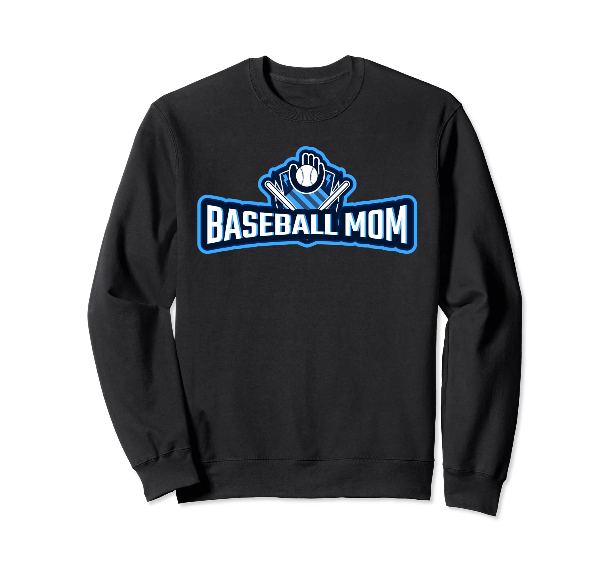 Proud Baseball Mom Sweatshirt - Fun Novelty Design Unisex - T-Shirt, Sweatshirt, Hoodie