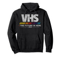 80S Video Cassette Tape Vhs Future Is Hoodie - Custom Art Print for Adults - T-Shirt, Sweatshirt, Hoodie