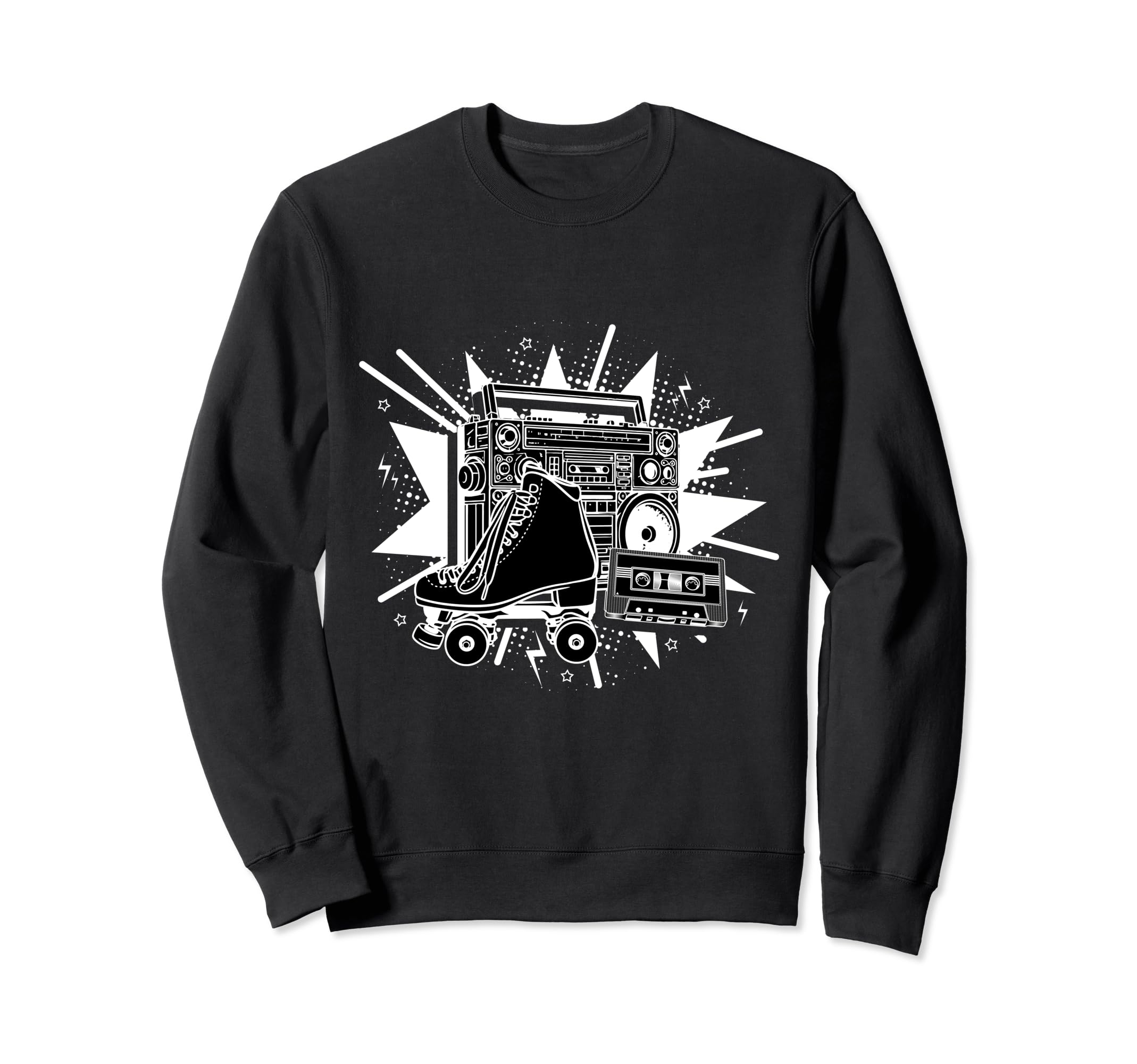 Roller Skates Fun Skating Lifestyle Sweatshirt - Aesthetic Graphic Unisex - T-Shirt, Sweatshirt, Hoodie