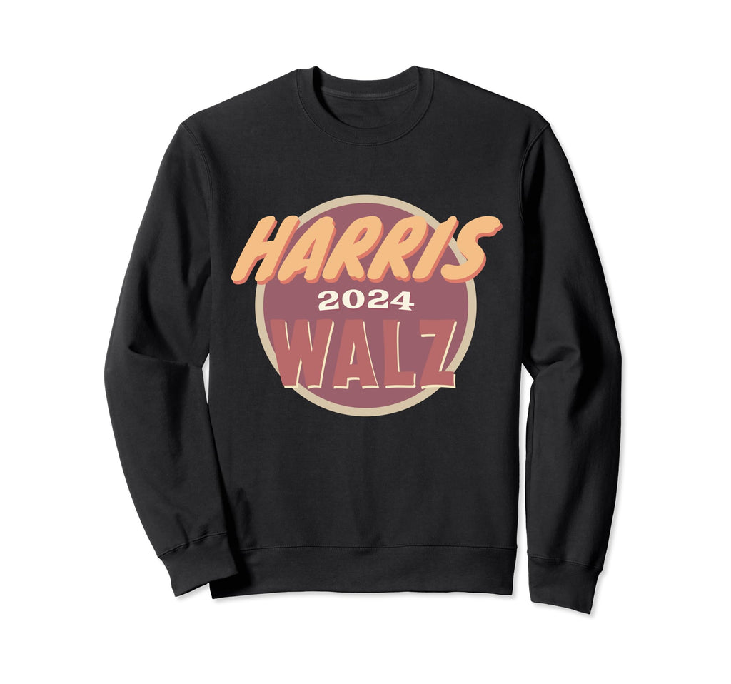 2024 Vote Harris Walz Boho Gift Sweatshirt - Streetwear Style Unisex - T-Shirt, Sweatshirt, Hoodie