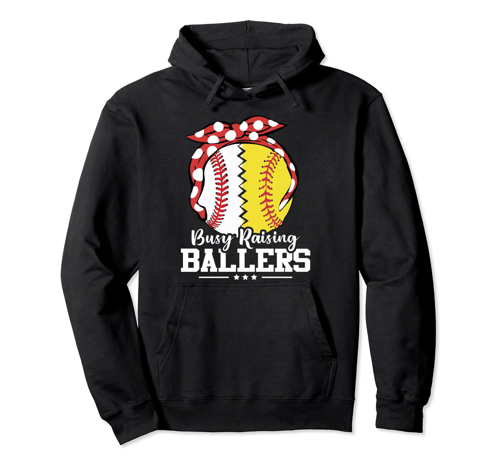 Baseball Player Busy Raising Hoodie - Casual Everyday Wear Men Women - T-Shirt, Sweatshirt, Hoodie
