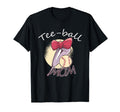 T Ball Mom Tball Mama Funny Baseball T-Shirt - Minimalist Print Unisex - T-Shirt, Sweatshirt, Hoodie