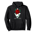 Lost Soul Rose Flower Sad Aesthetic Edgy Hoodie - Streetwear Style Unisex - T-Shirt, Sweatshirt, Hoodie