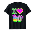 I Love 80S Neon Costume Halloween T-Shirt - Streetwear Style for Adults - T-Shirt, Sweatshirt, Hoodie