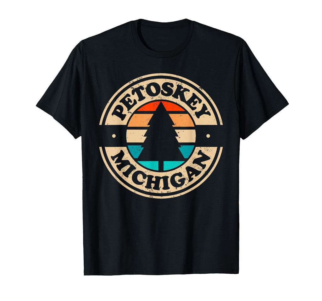 Petoskey Michigan Mi 70S 80S T-Shirt - Casual Everyday Wear for Adults - T-Shirt, Sweatshirt, Hoodie