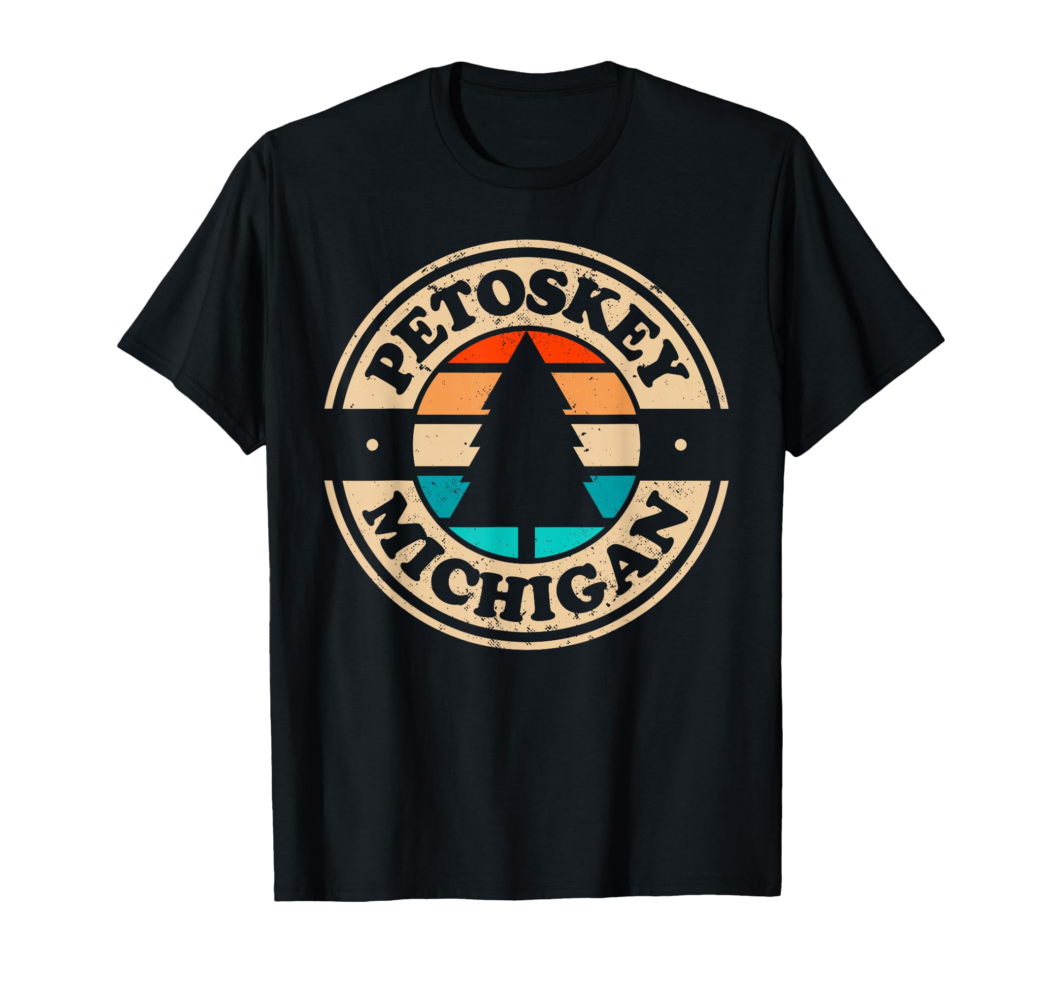 Petoskey Michigan Mi 70S 80S T-Shirt - Casual Everyday Wear for Adults - T-Shirt, Sweatshirt, Hoodie
