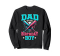 Dad Birthday Baseball Ice Cream Sweatshirt - Casual Everyday Wear Unisex - T-Shirt, Sweatshirt, Hoodie