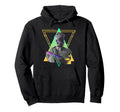 Colorful Glitch Statue L Japanese Hoodie - Aesthetic Graphic Men Women - T-Shirt, Sweatshirt, Hoodie