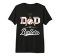 Mens Dad Ballers Dad Baseball T-Shirt - Aesthetic Graphic for Adults - T-Shirt, Sweatshirt, Hoodie