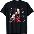 Japanese Chibi Creepy Kawaii Anime Goth Girl - Adult & Kids T-Shirts, Sweatshirts & Hoodies apparel design preview 1