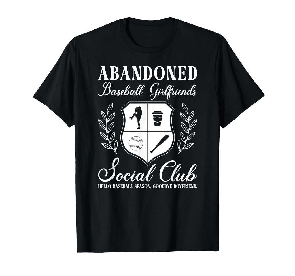 Abandoned Baseball Girlfriend Baseball T-Shirt - Custom Art Print Unisex - T-Shirt, Sweatshirt, Hoodie