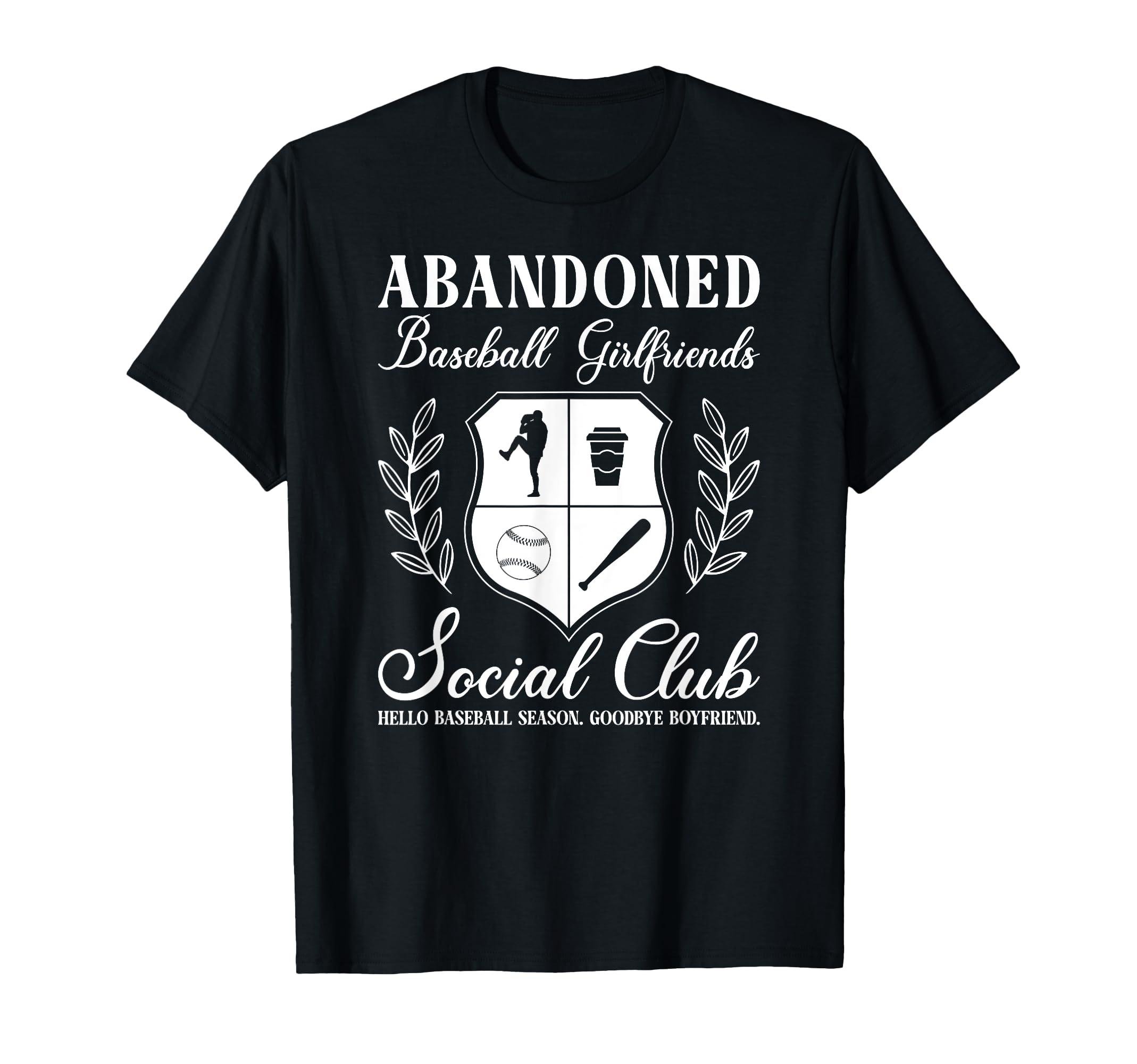 Abandoned Baseball Girlfriend Baseball T-Shirt - Custom Art Print Unisex - T-Shirt, Sweatshirt, Hoodie