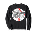 Best Baseball Uncle Baseball Player Sweatshirt - Unique Graphic Men Women - T-Shirt, Sweatshirt, Hoodie