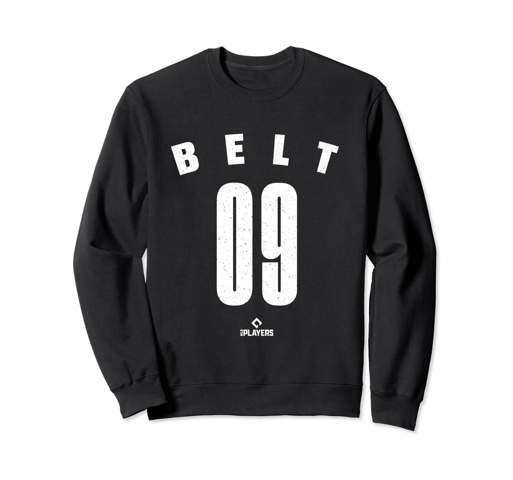 Brandon Belt 9 Mlbpa San Francisco Sweatshirt - Graphic Print for Adults - T-Shirt, Sweatshirt, Hoodie