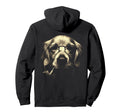 Golden Retriever Glasses Smoking Pipe Hoodie - Custom Art Print Unisex - T-Shirt, Sweatshirt, Hoodie