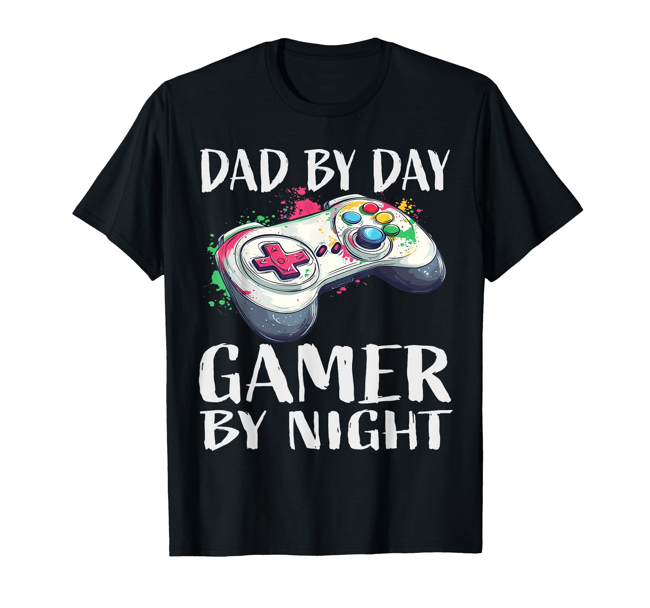 Dad Day Gamer Night Gamer Dad T-Shirt - Aesthetic Graphic Unisex - T-Shirt, Sweatshirt, Hoodie