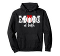 Mom Both Proud Baseball And Dance Hoodie - Casual Everyday Wear Men Women - T-Shirt, Sweatshirt, Hoodie