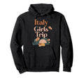 Italy Trip Matching Group Groovy Boho Hoodie - Custom Art Print Unisex - T-Shirt, Sweatshirt, Hoodie