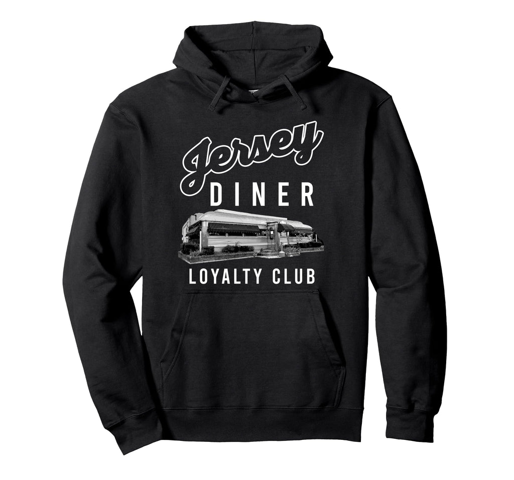 New Jersey Diner Loyalty Club Americana Hoodie - Fun Novelty Design Unisex - T-Shirt, Sweatshirt, Hoodie