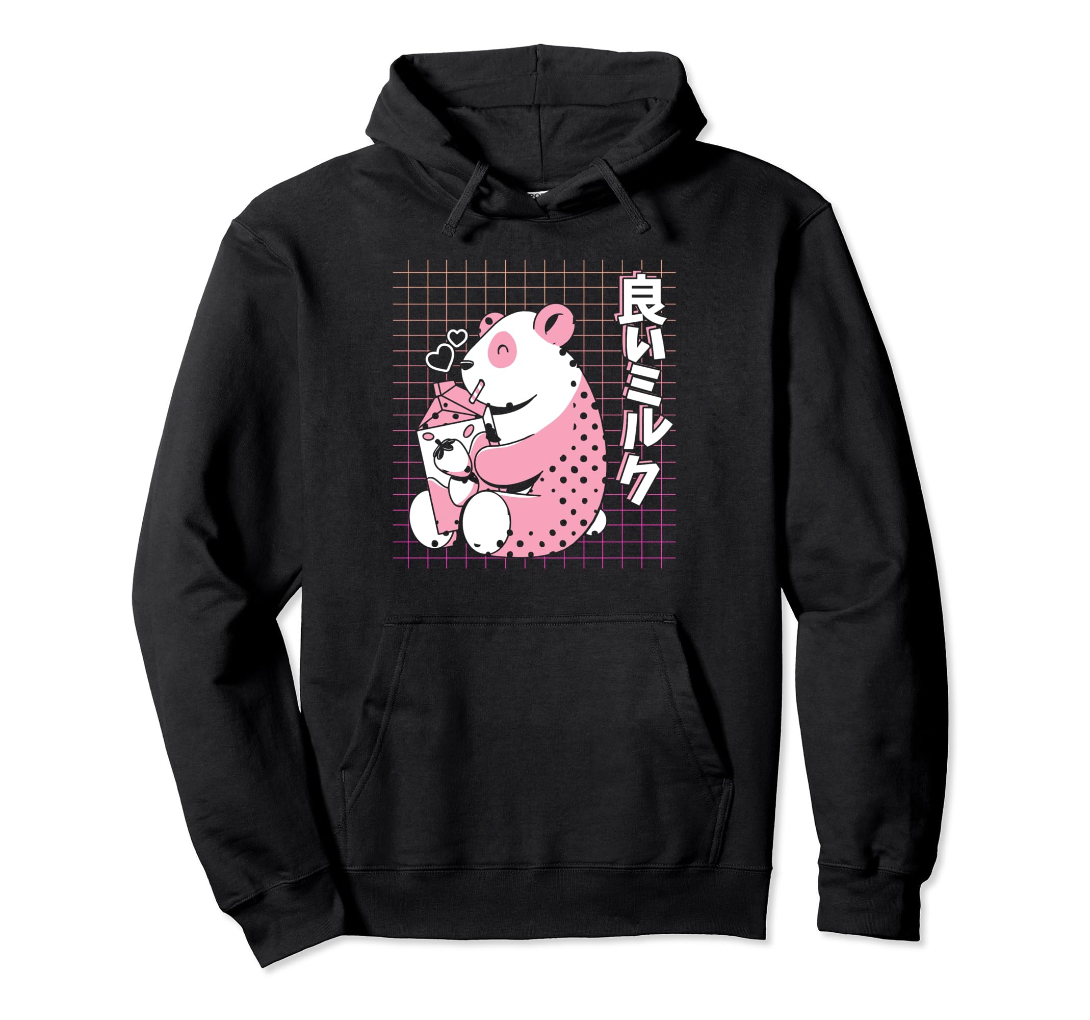 Japanese Vaporwave Animals Japan Hoodie - Trendy Graphic Men Women - T-Shirt, Sweatshirt, Hoodie