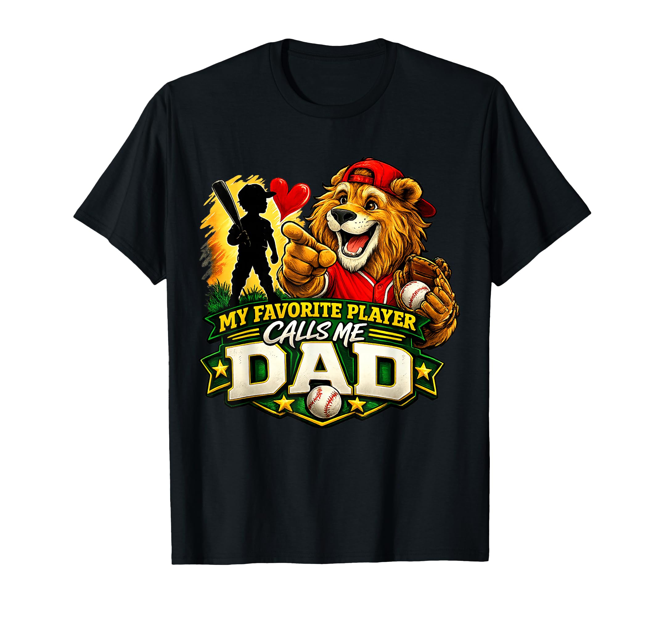 My Favorite Baseball Player Calls T-Shirt - Fun Novelty Design Men Women - T-Shirt, Sweatshirt, Hoodie