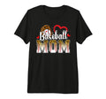 Funny Baseball Mom Leopard Baseball Mama T-Shirt - Unique Graphic Unisex - T-Shirt, Sweatshirt, Hoodie