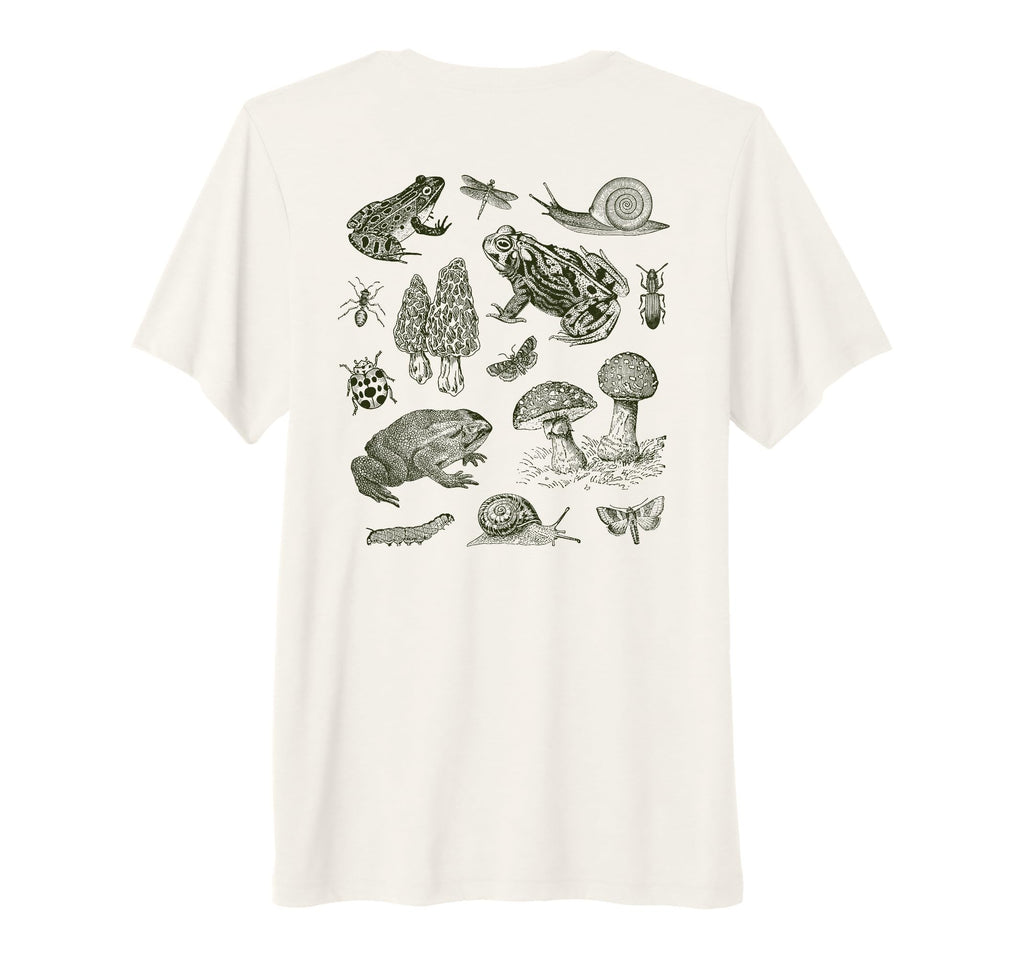 Frog Mushroom 90S Dark Academia T-Shirt - Unique Graphic Men Women - T-Shirt, Sweatshirt, Hoodie