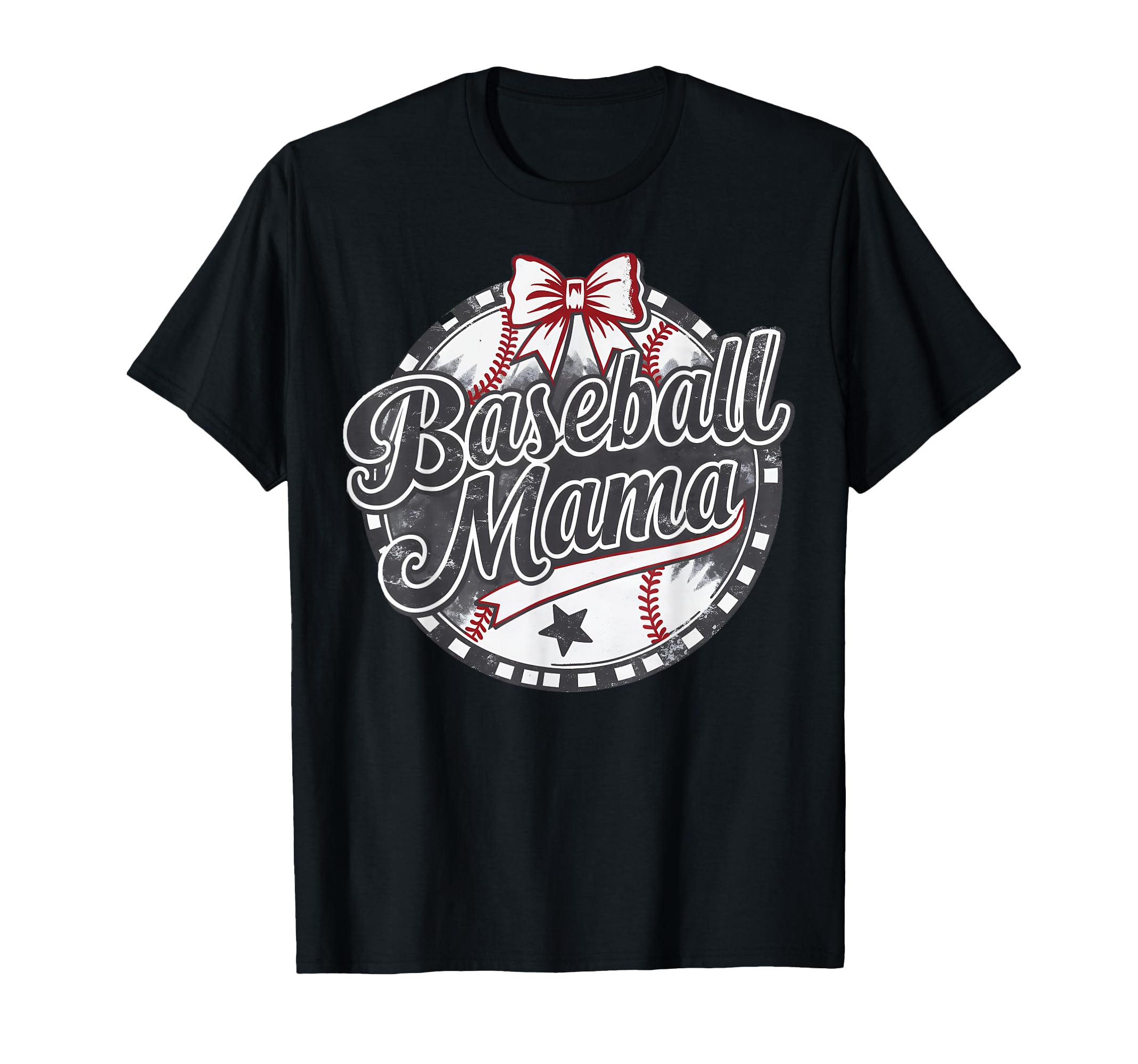 Baseball Mama Coquette Bow Sports T-Shirt - Aesthetic Graphic Men Women - T-Shirt, Sweatshirt, Hoodie