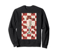 50S Diner Inspired Cherry Pattern Sweatshirt - Minimalist Print Unisex - T-Shirt, Sweatshirt, Hoodie