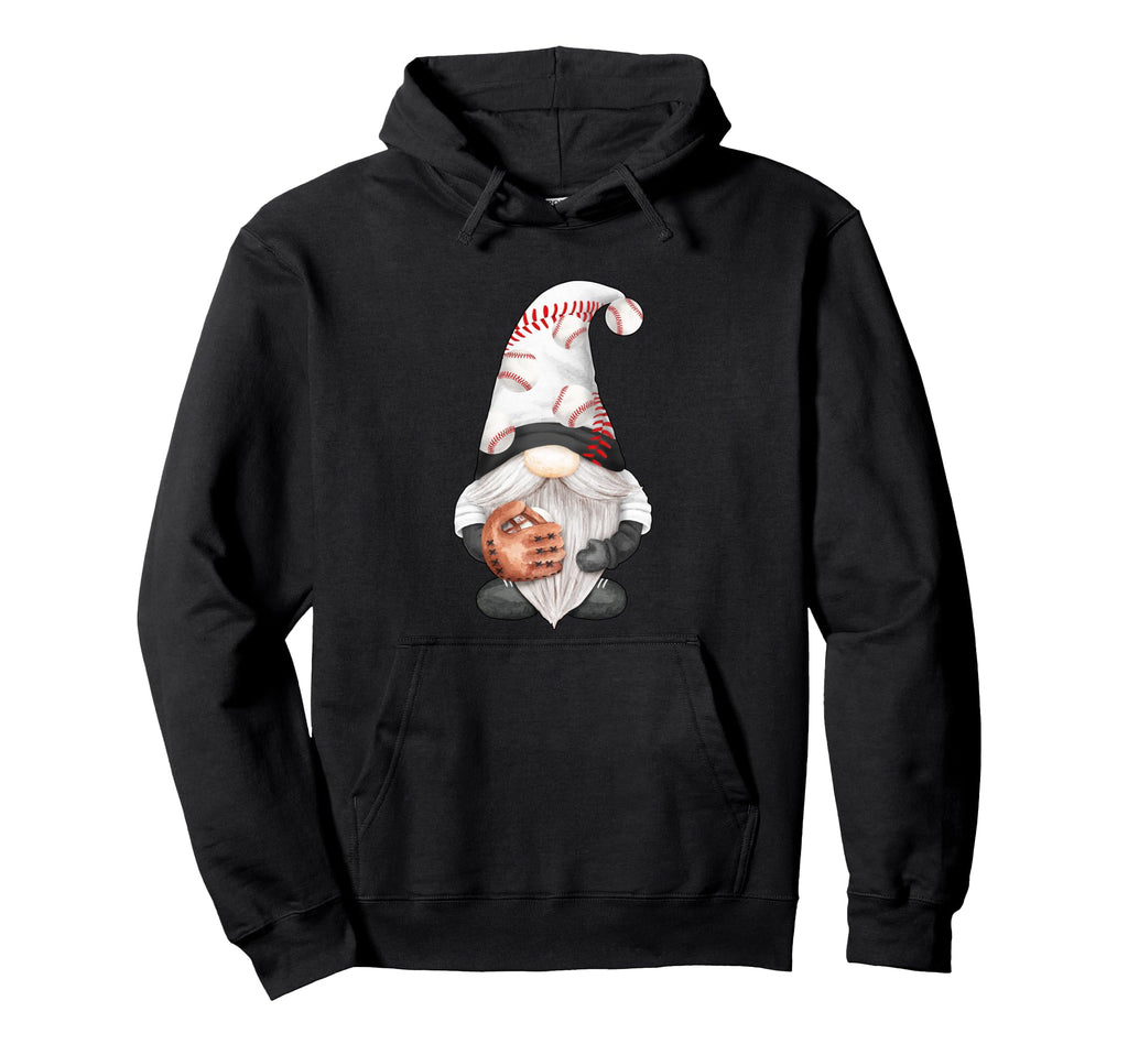 Funny Gnome Dad Pattern Baseball Lover Hoodie - Unique Graphic for Adults - T-Shirt, Sweatshirt, Hoodie