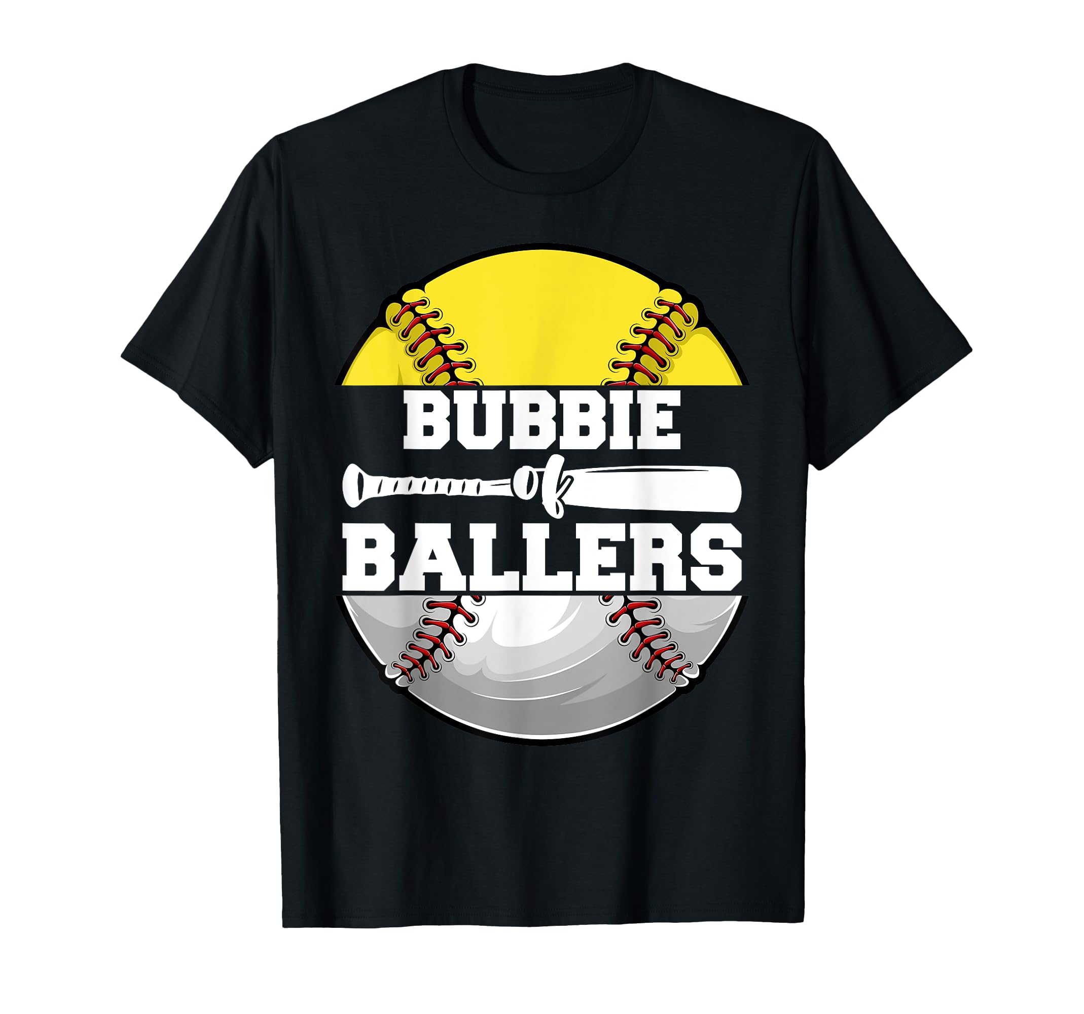 Bubbie Ballers Funny Softball T-Shirt - Minimalist Print Men Women - T-Shirt, Sweatshirt, Hoodie